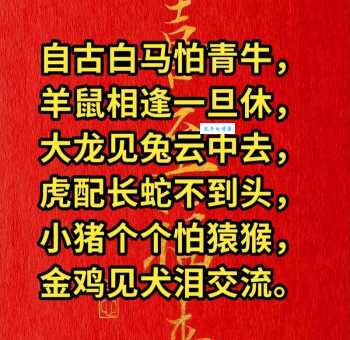 红口白牙是哪个生肖？带你了解生肖文化及背后的故事